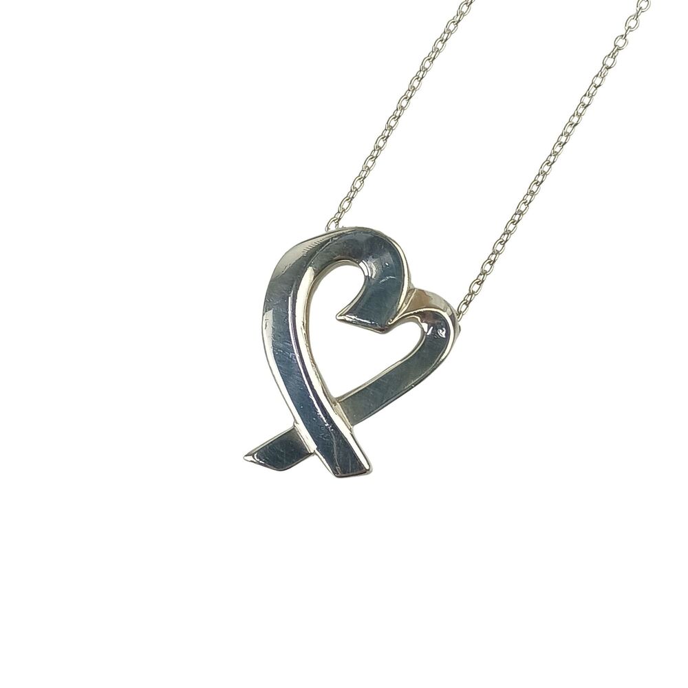 TIFFANY & CO. Silver Heart Necklace